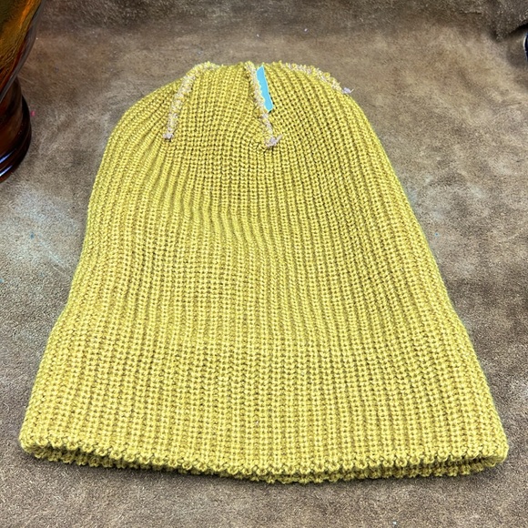 The Hundreds Mustard Yellow Knit Bennie Hat - Picture 9 of 12